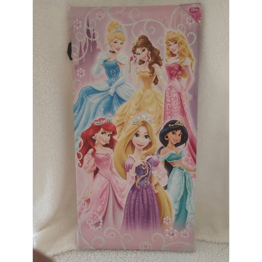 Disney Princesses Canvas Wall Art (28x14 in)